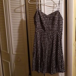 Fit and Flare Strap Dress